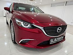 Mazda 6 Sedan 2.0L Push Start 2016 Red Revcam Nav